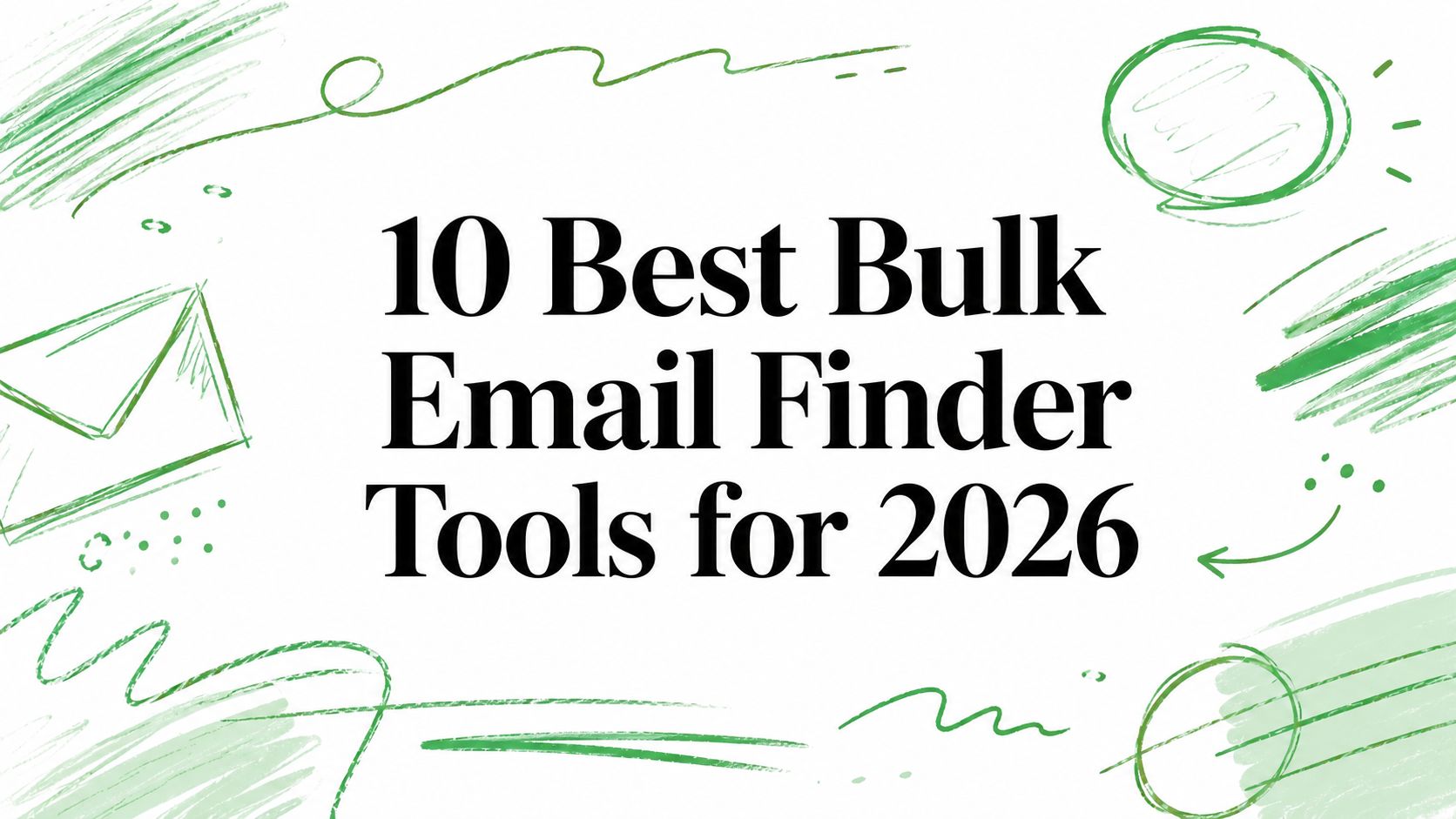 10 melhores ferramentas de busca de e-mails em massa para 2026